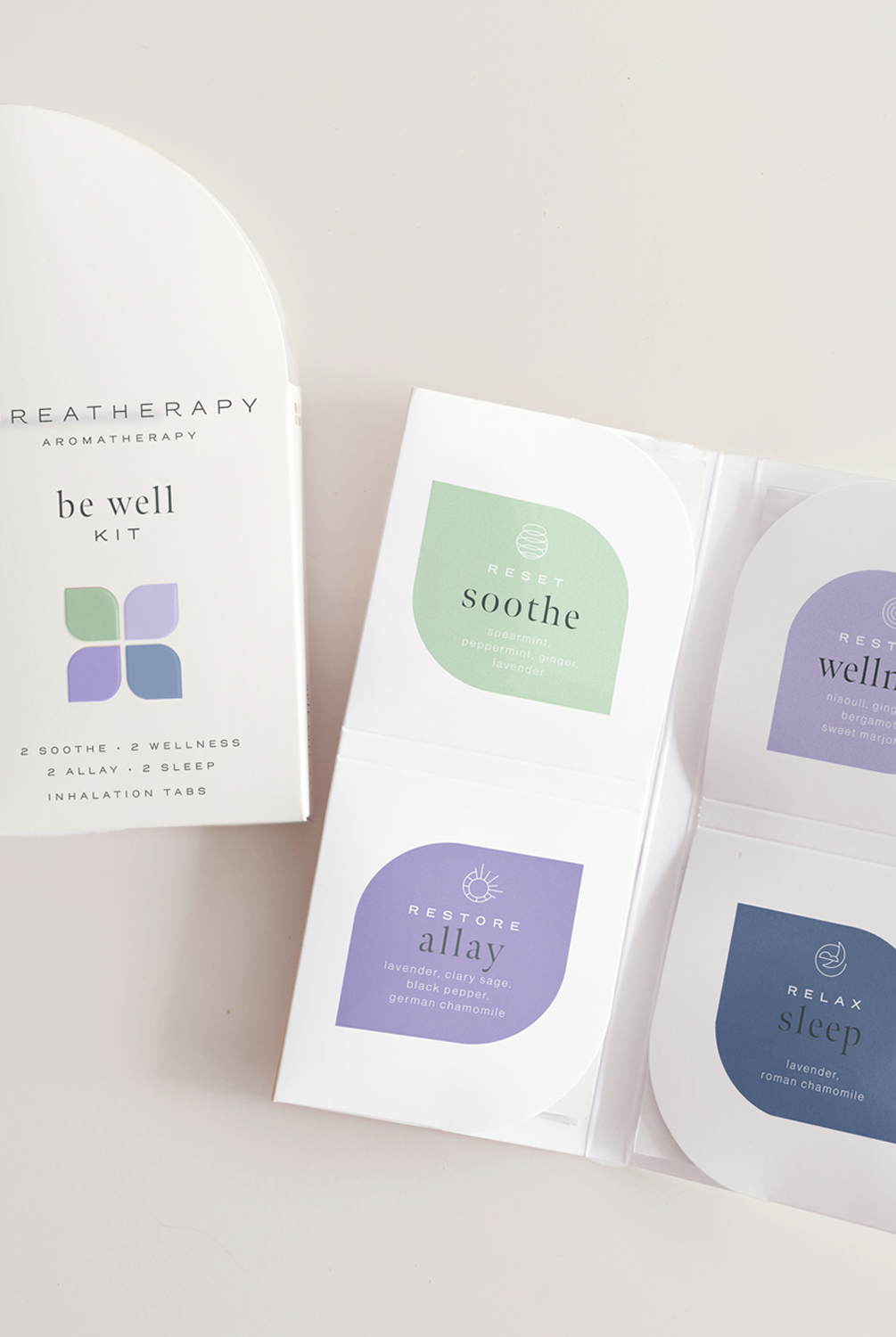 Breatherapy Be Well Kit Open
