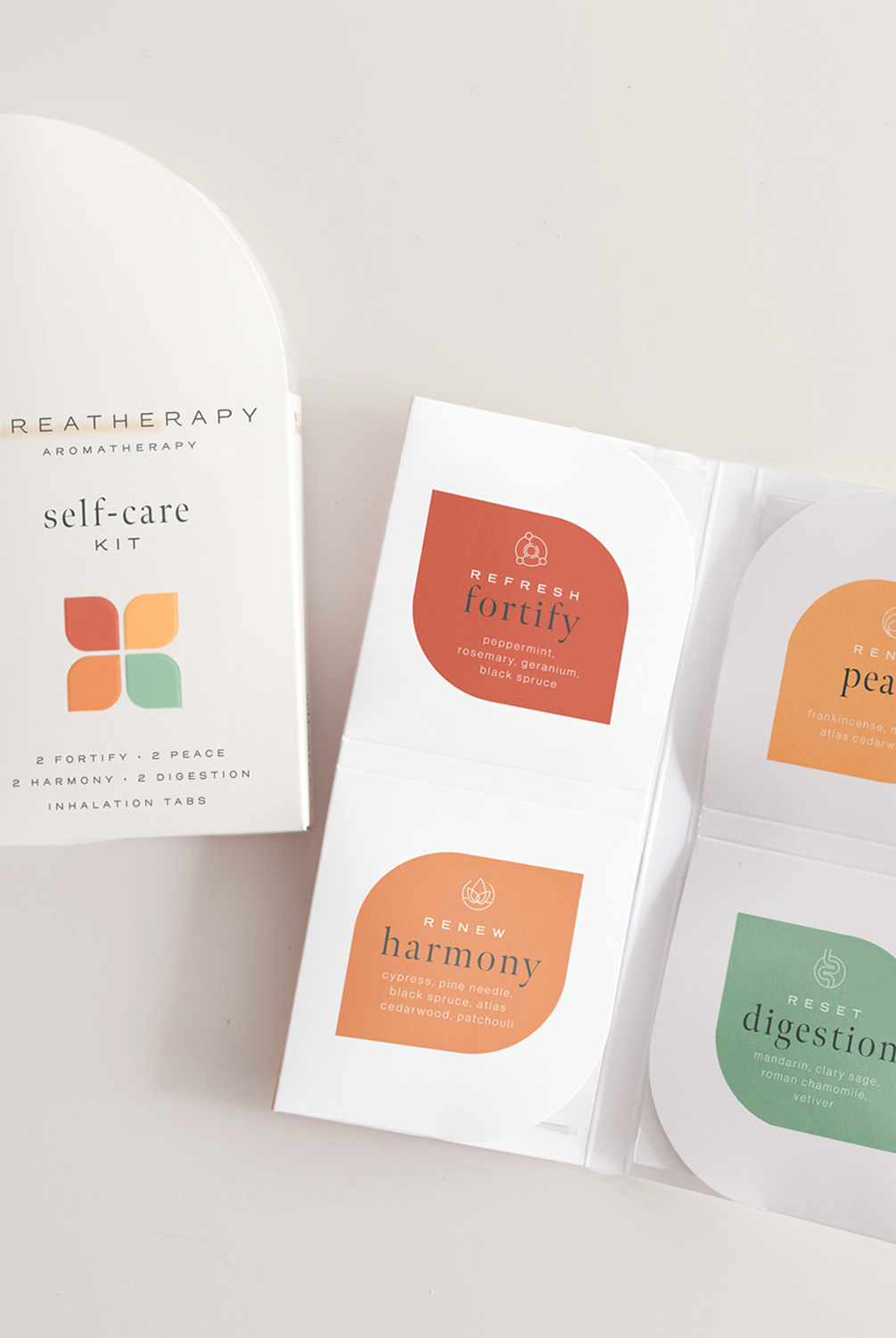 Breatherapy Self Care Kit Open