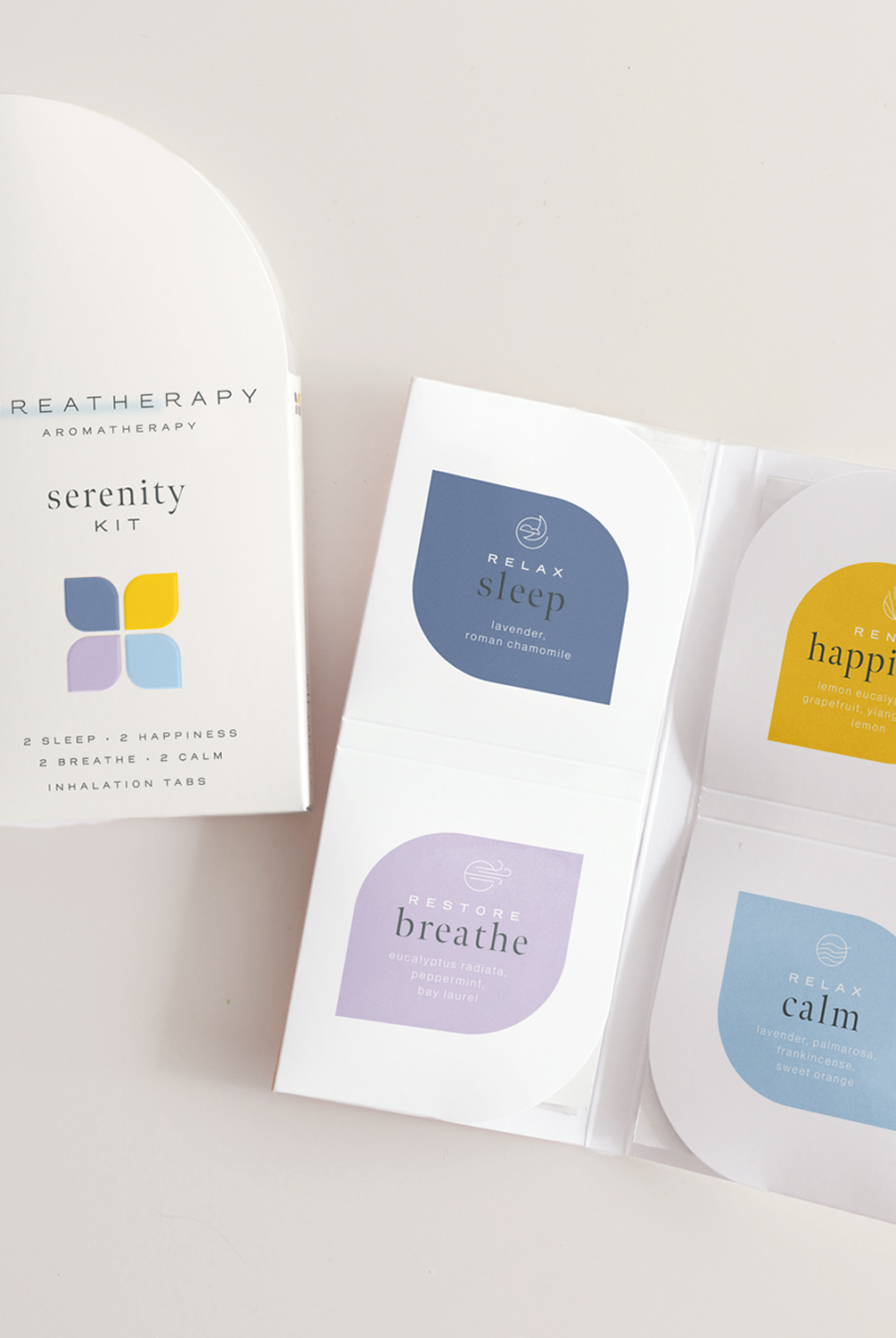 Breatherapy Serenity Kit Open