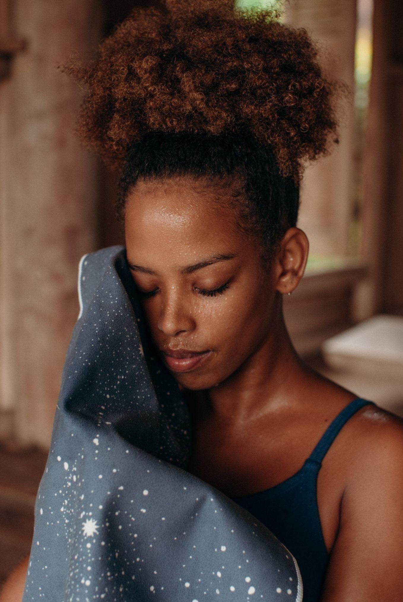YDL Yoga Hand Towel - Ultra-Grippy, Moisture Absorbing & Quick-Dry - Yoga Design Lab