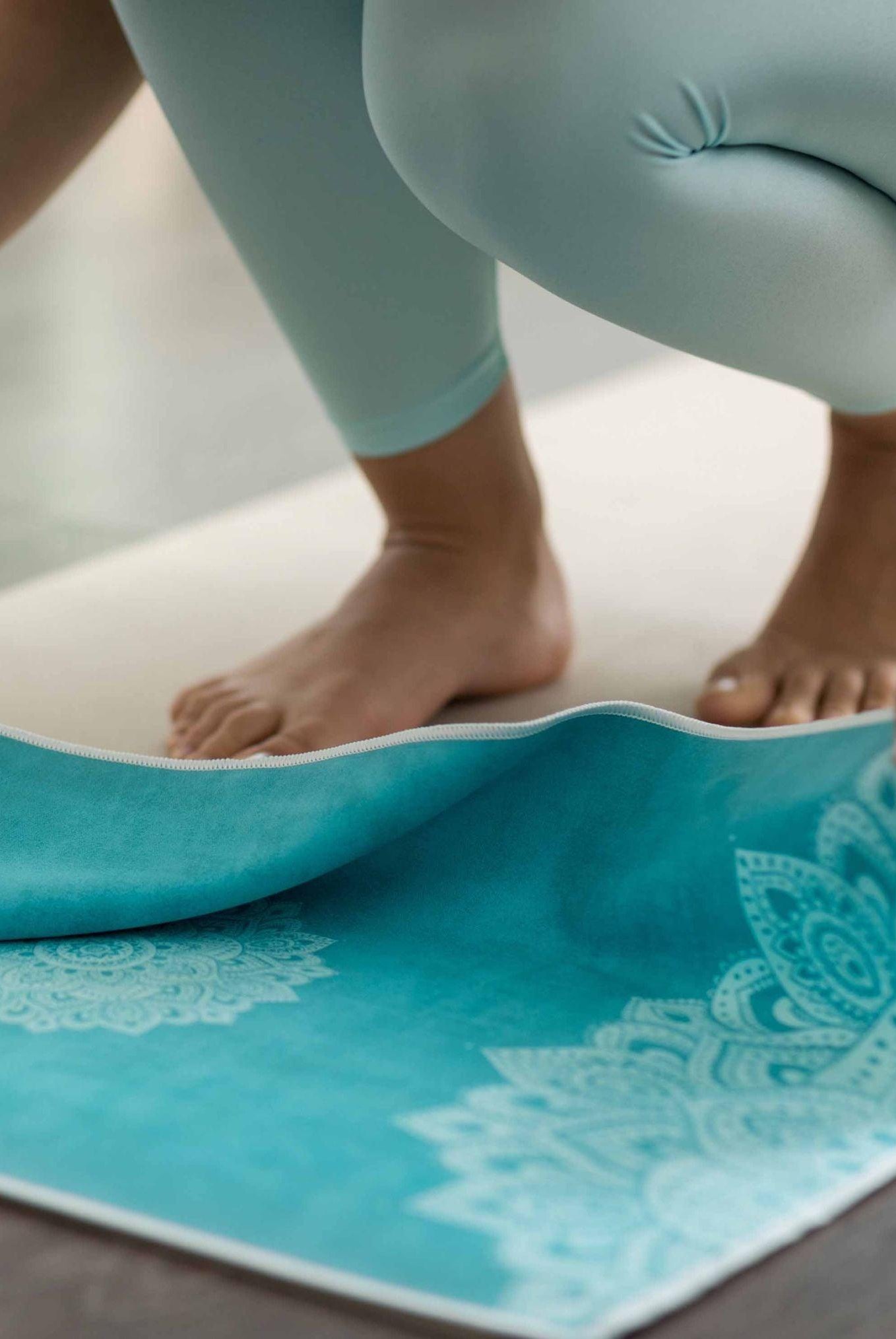 YDL Yoga Hand Towel - Ultra-Grippy, Moisture Absorbing & Quick-Dry - Yoga Design Lab