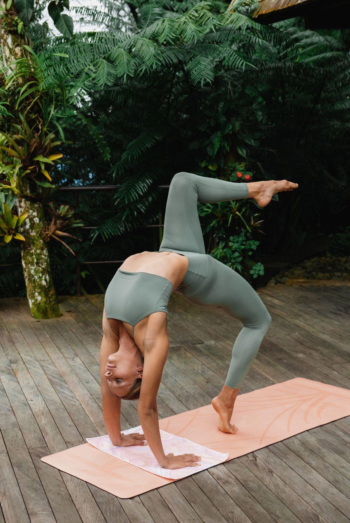 YDL Yoga Hand Towel - Ultra-Grippy, Moisture Absorbing & Quick-Dry - Yoga Design Lab