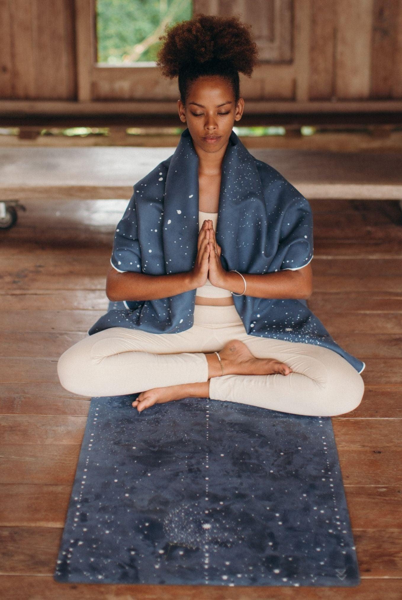 YDL Yoga Mat Towel - Ultra-Grippy, Moisture Absorbing & Quick-Dry - Yoga Design Lab