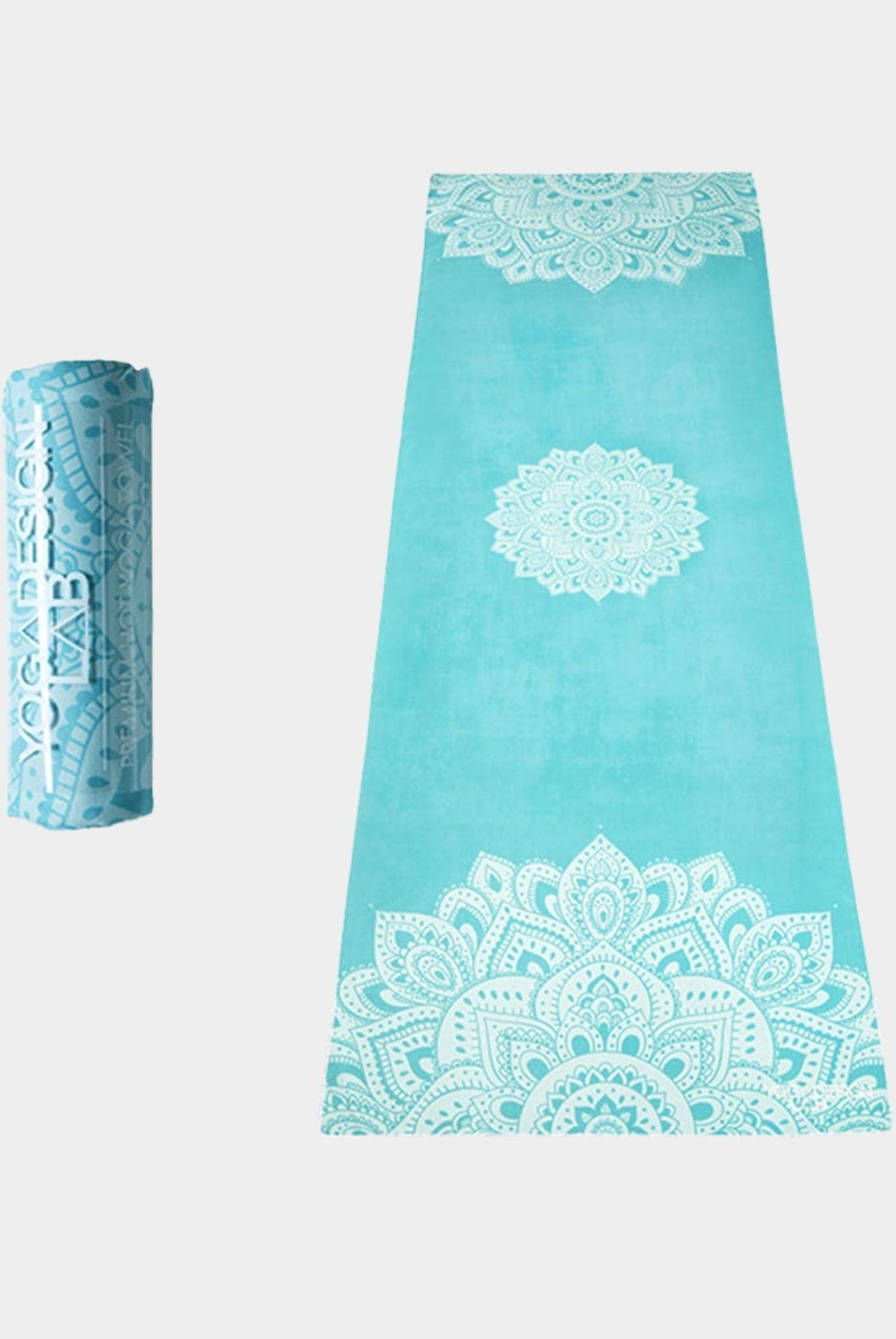 YDL Yoga Mat Towel - Ultra-Grippy, Moisture Absorbing & Quick-Dry - Yoga Design Lab