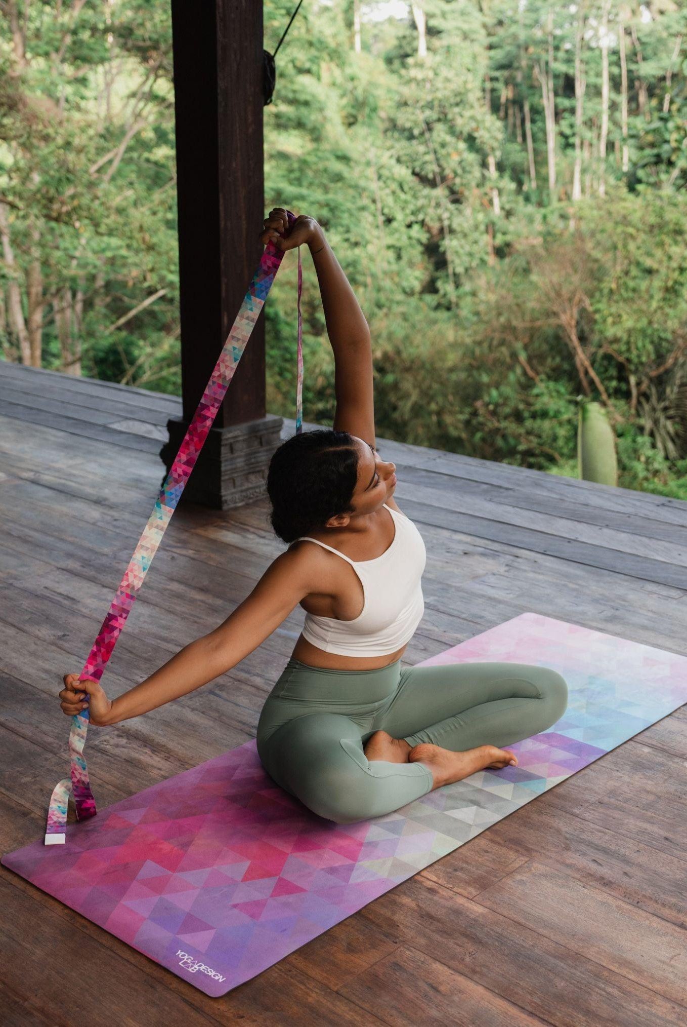 YDL Yoga Strap - Best For Stretching, Pilates, Physical Therapy - Yoga Design Lab