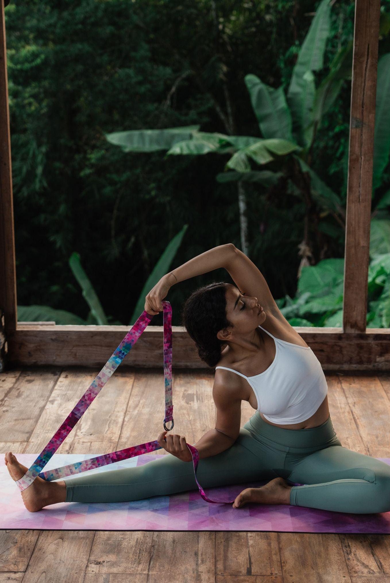 YDL Yoga Strap - Best For Stretching, Pilates, Physical Therapy - Yoga Design Lab
