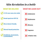 Revolution comparison chart by Skin Authority
