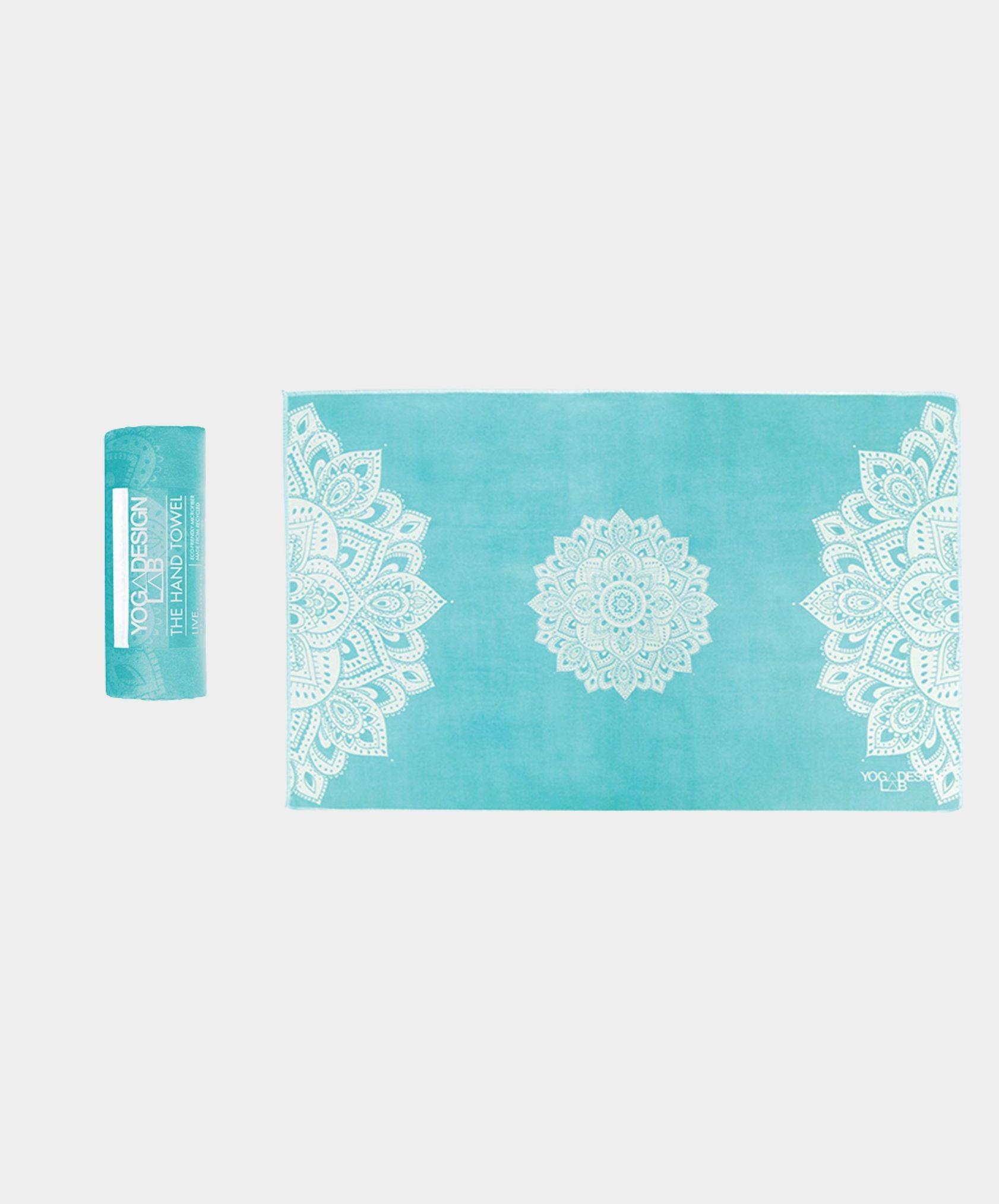 YDL Yoga Hand Towel - Ultra-Grippy, Moisture Absorbing & Quick-Dry - Yoga Design Lab 