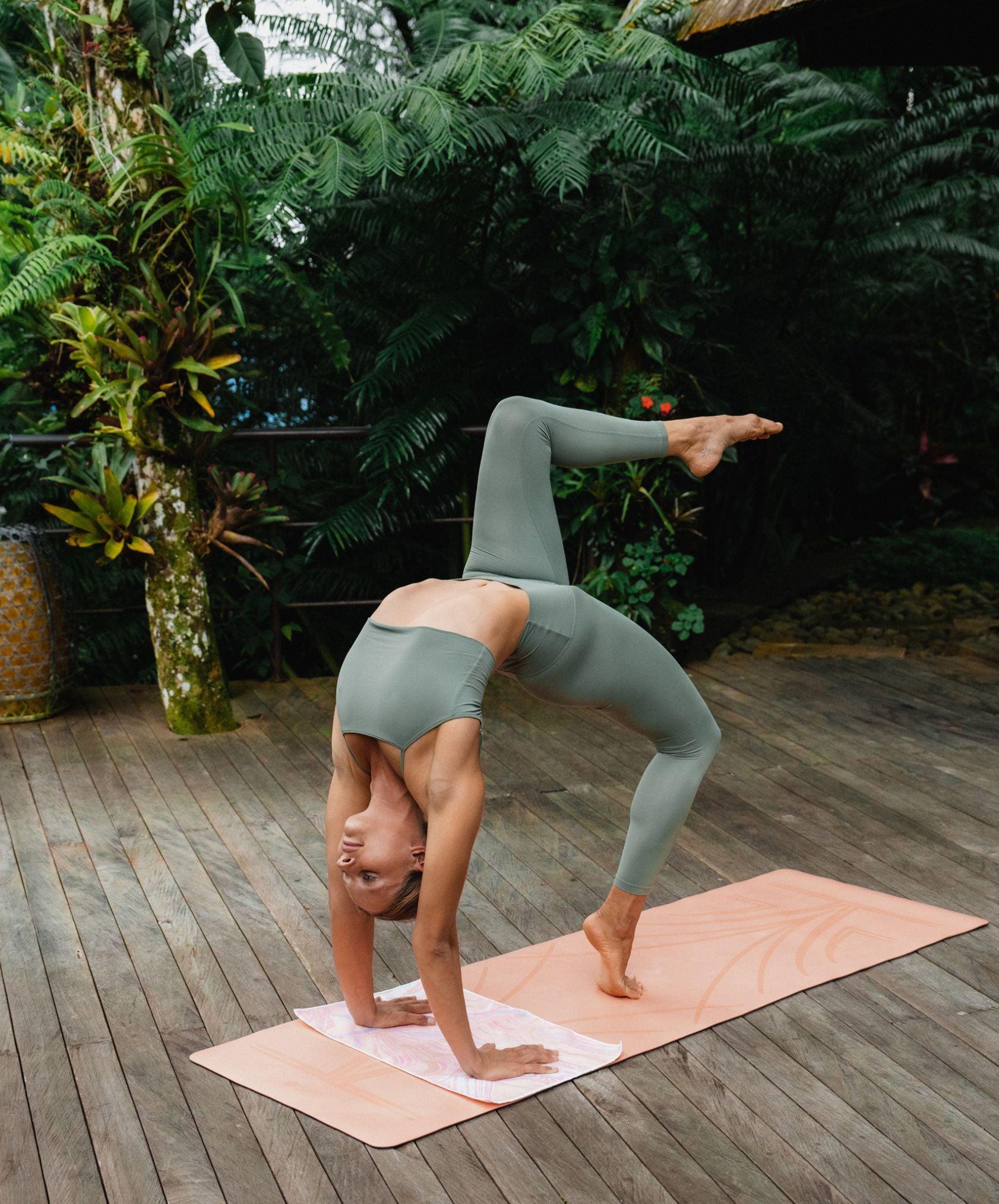 YDL Yoga Hand Towel - Ultra-Grippy, Moisture Absorbing & Quick-Dry - Yoga Design Lab 
