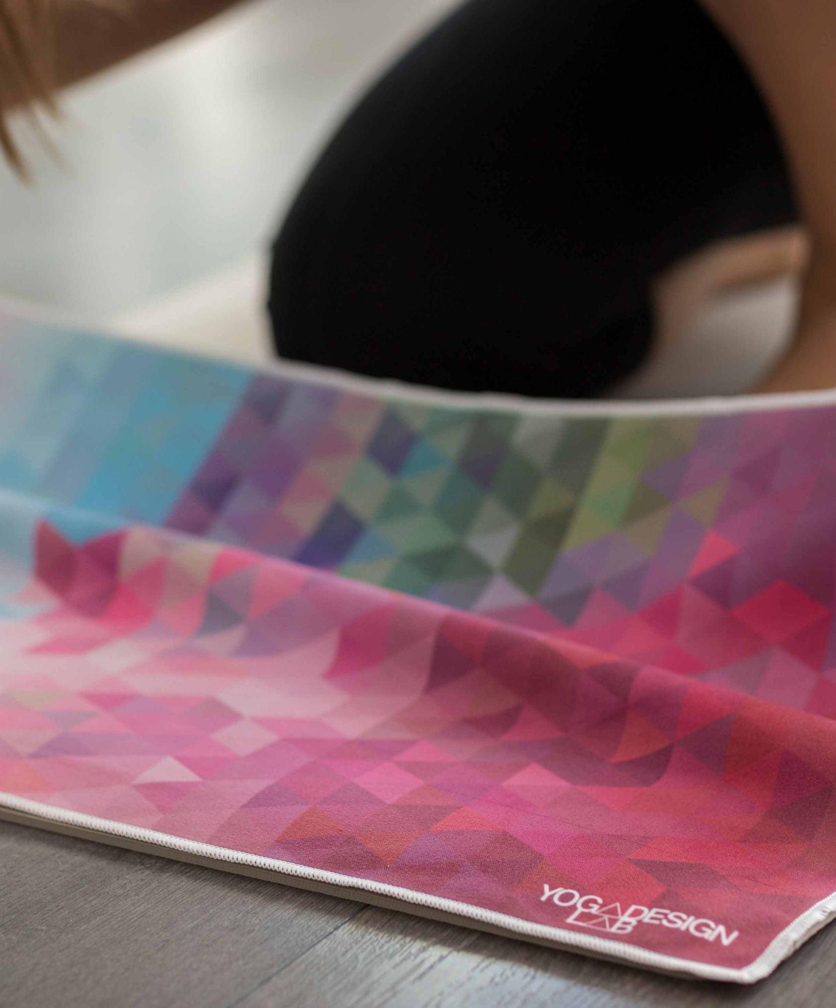 YDL Yoga Hand Towel - Ultra-Grippy, Moisture Absorbing & Quick-Dry - Yoga Design Lab 