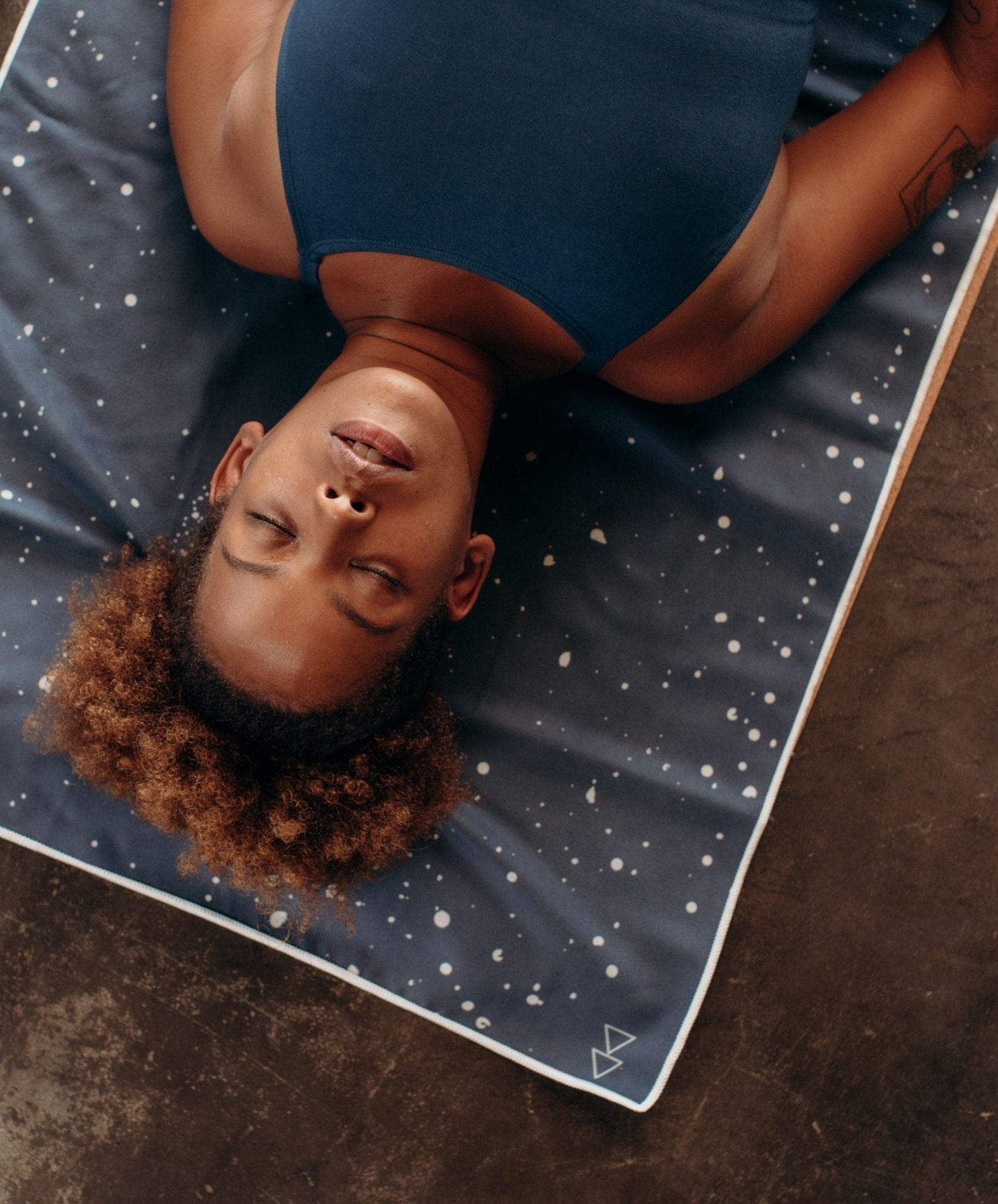 YDL Yoga Mat Towel - Ultra-Grippy, Moisture Absorbing & Quick-Dry - Yoga Design Lab 