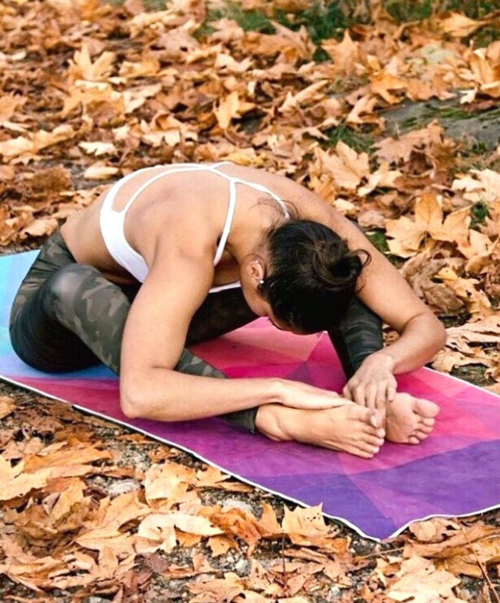 YDL Yoga Mat Towel - Ultra-Grippy, Moisture Absorbing & Quick-Dry - Yoga Design Lab 