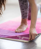 YDL Yoga Mat Towel - Ultra-Grippy, Moisture Absorbing & Quick-Dry - Yoga Design Lab 