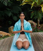 YDL Yoga Mat Towel - Ultra-Grippy, Moisture Absorbing & Quick-Dry - Yoga Design Lab 