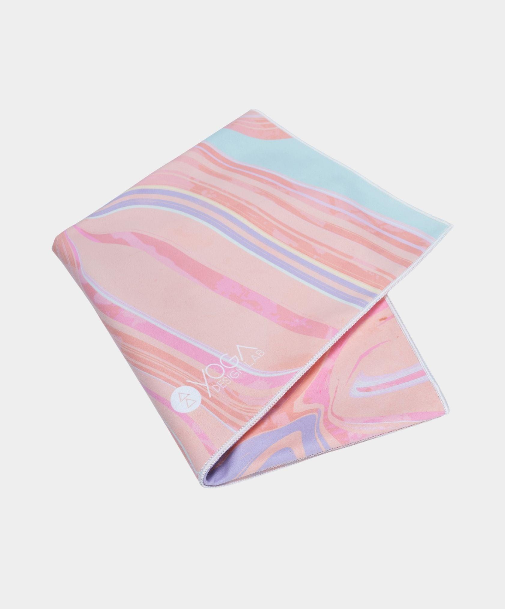 YDL Yoga Mat Towel - Ultra-Grippy, Moisture Absorbing & Quick-Dry - Yoga Design Lab 